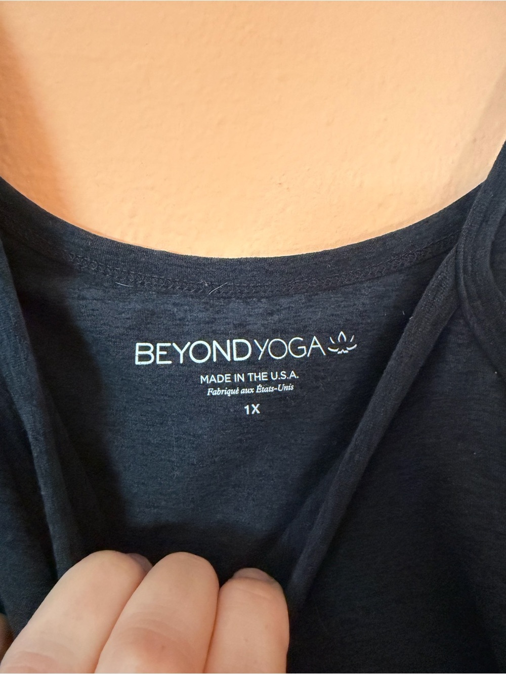 Beyond Yoga Black Slim-Strap Jumpsuit - Picture 2 of 3